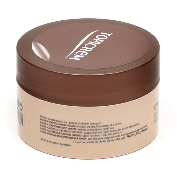 Topicrem Karit Masque Fortifiant Intense Cheveux Boucl S Cr Pus