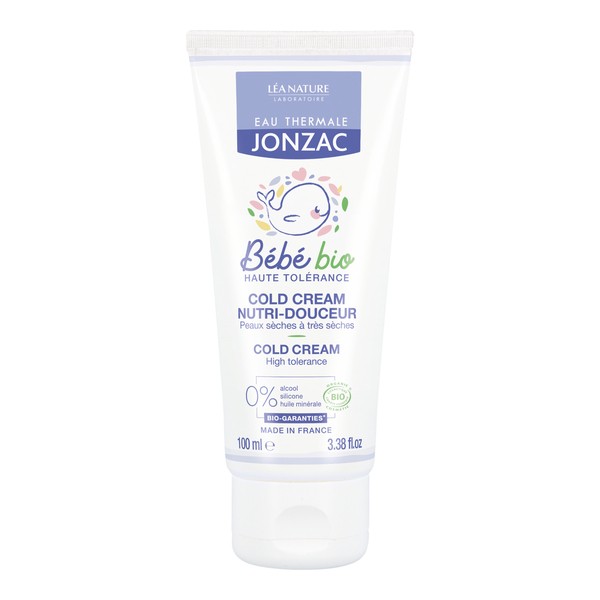 Jonzac Bébé cold cream nutri-douceur Bio