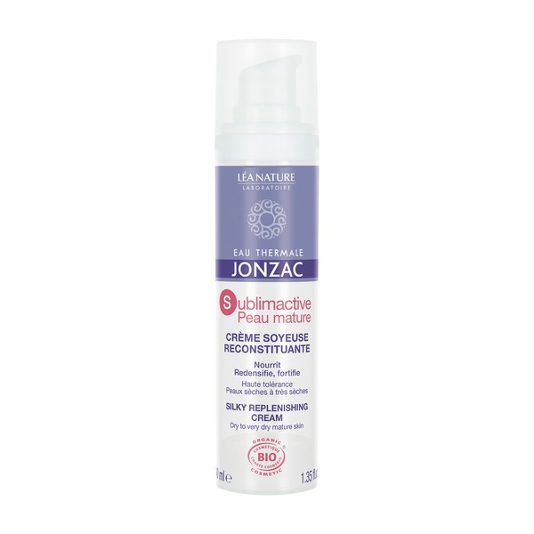 Jonzac Sublimactive Crème Soyeuse Reconstituante Bio