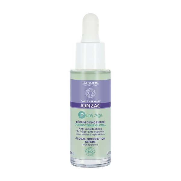 Jonzac Pure Age sérum concentré correcteur global bio