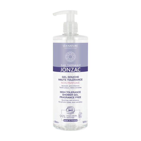 Jonzac Reactive gel douche Bio haute tolérance