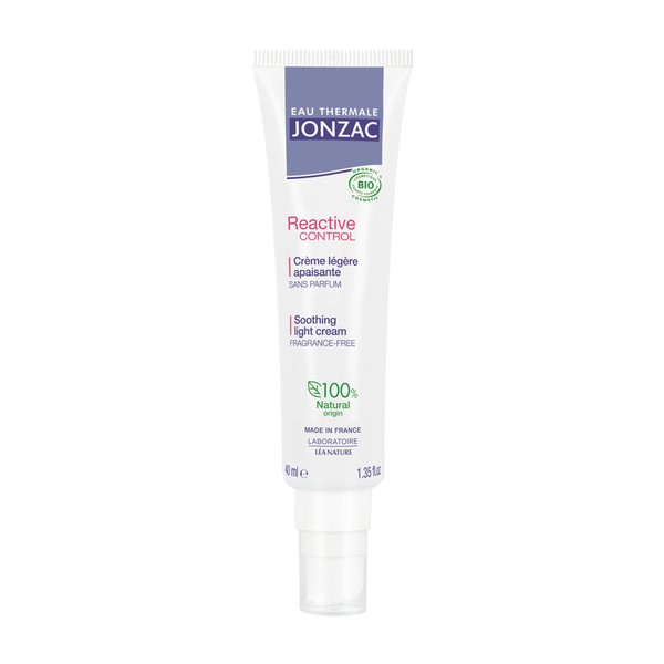 Jonzac Reactive Control Crème légère apaisante Bio