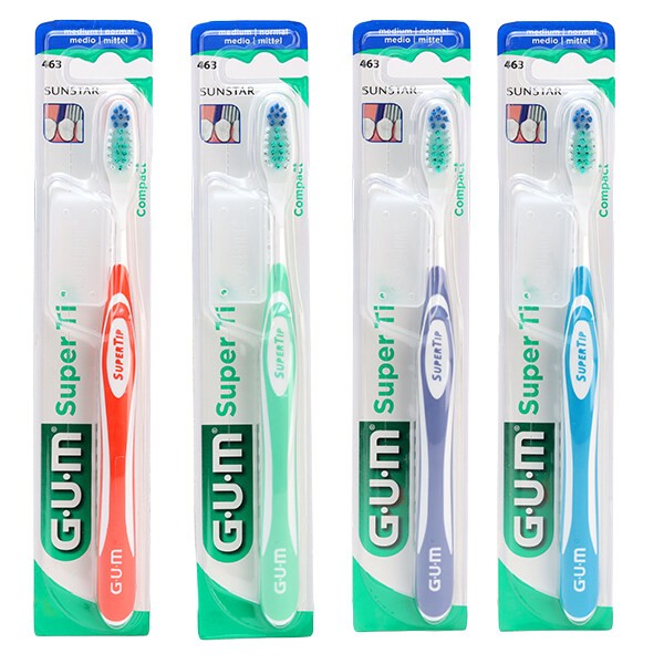 Gum Super Tip brosse à dents medium