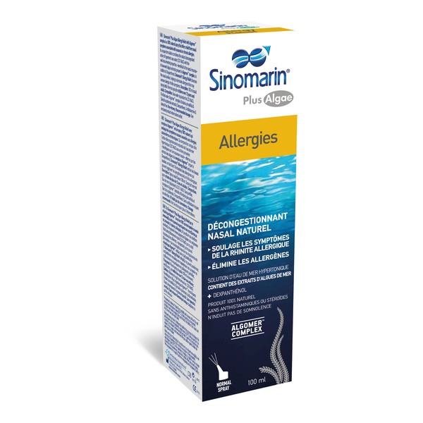 Sinomarin Plus Algae Allergies spray nasal