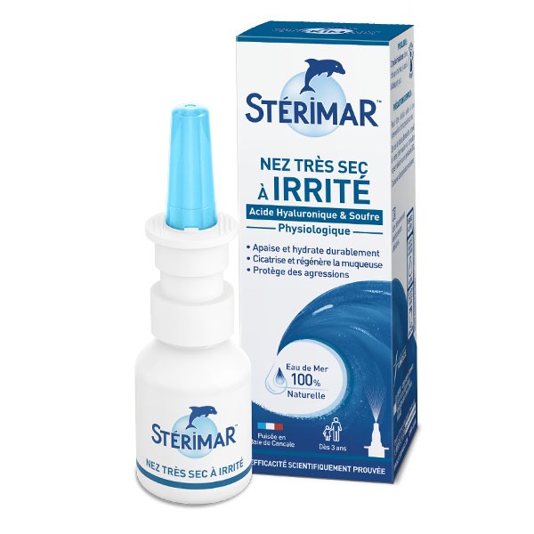 Stérimar Nez très sec à irrité spray nasal