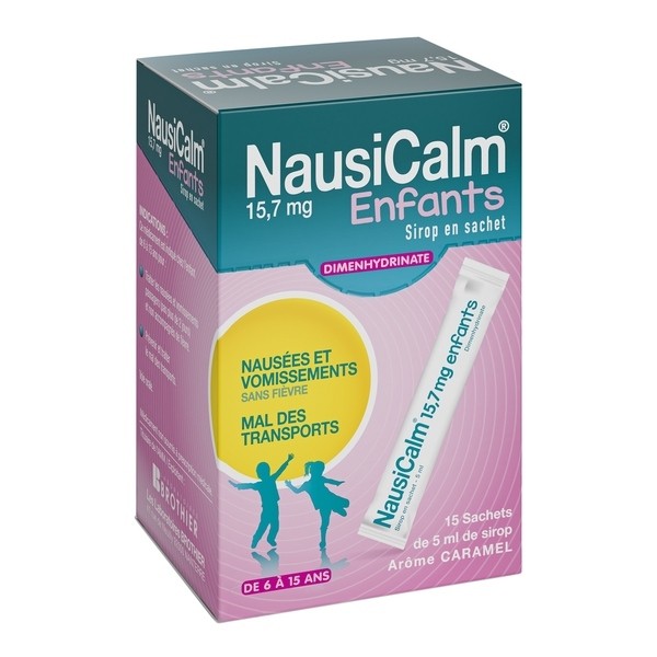 Nausicalm sirop en sachet unidoses