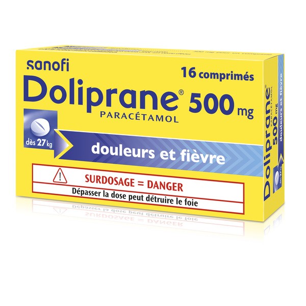 Doliprane 500 mg comprimé