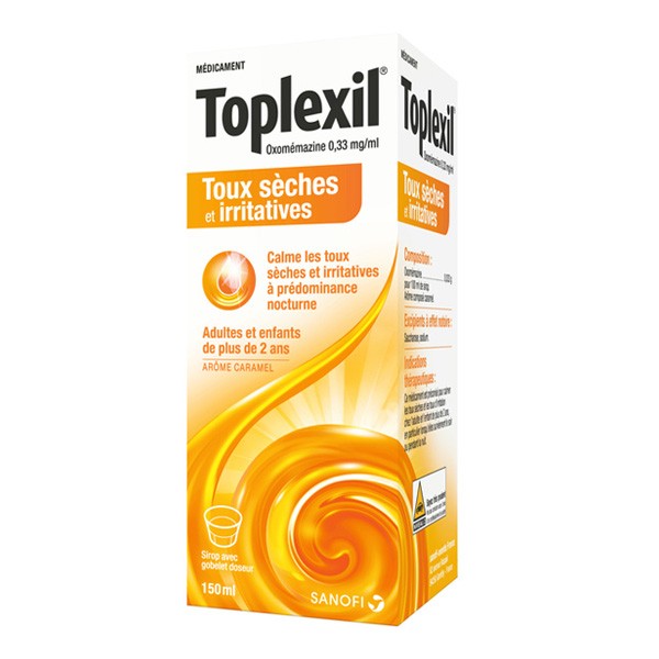 Toplexil sirop toux seche