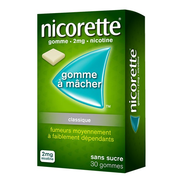 Nicorette 2 mg gomme