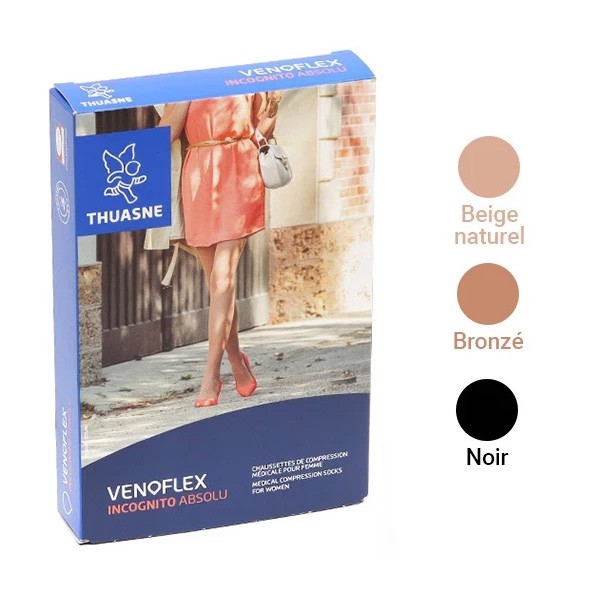 Venoflex Incognito Absolu Chaussettes de Contention Femme Classe 2