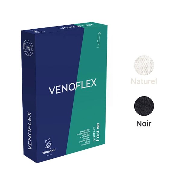 Venoflex Fast Lin Chaussettes de Contention Femme classe 2