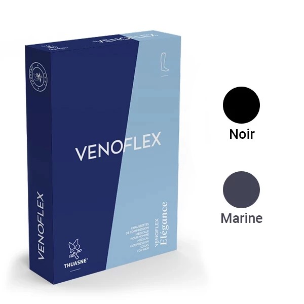 Venoflex Elégance Chaussettes de Contention Homme Classe 2