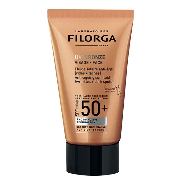 Filorga UV Bronze Fluide solaire anti âge SPF 50+