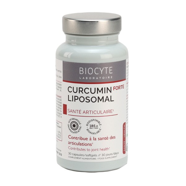 Biocyte Curcumin Forte Liposomal capsules