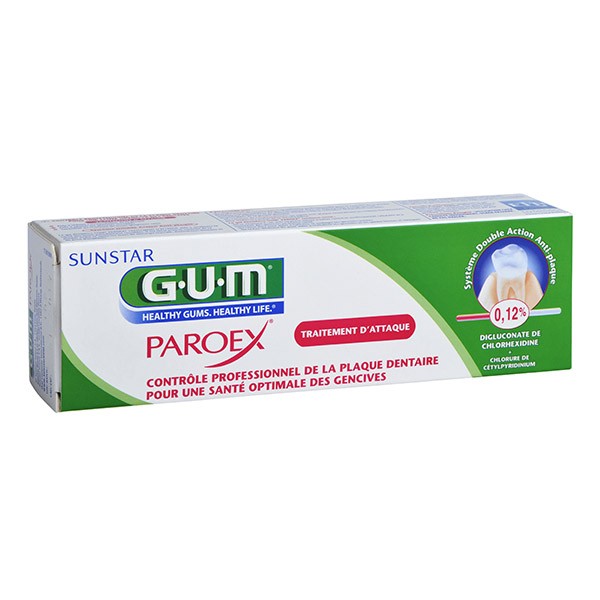 Paroex gel dentifrice anti-plaque