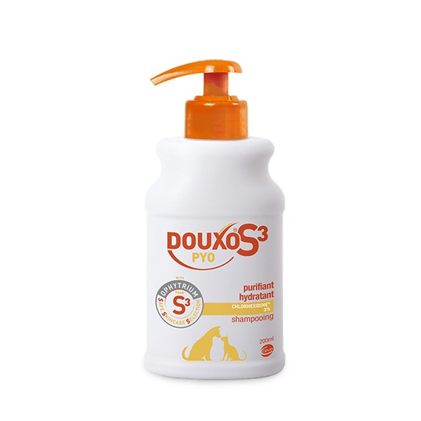 Douxo S3 Pyo Shampooing purifiant chat et chien