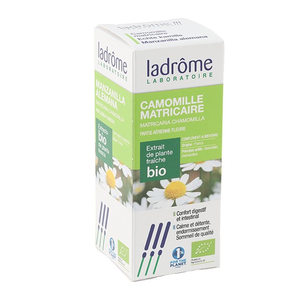 Ladrôme extrait de plante fraîche Bio Camomille matricaire