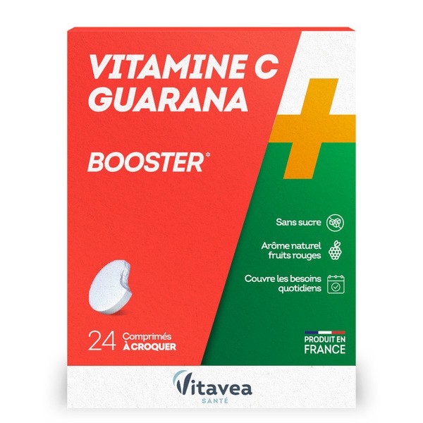 Vitavea Vitamine C Guarana booster comprimés