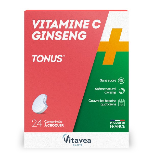 Vitavea vitamine C ginseng Tonus comprimés