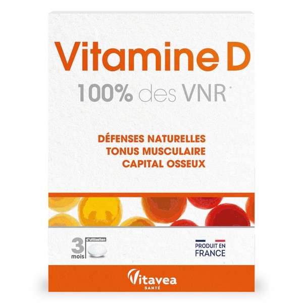 Vitavea Vitamine D 80 mg comprimés