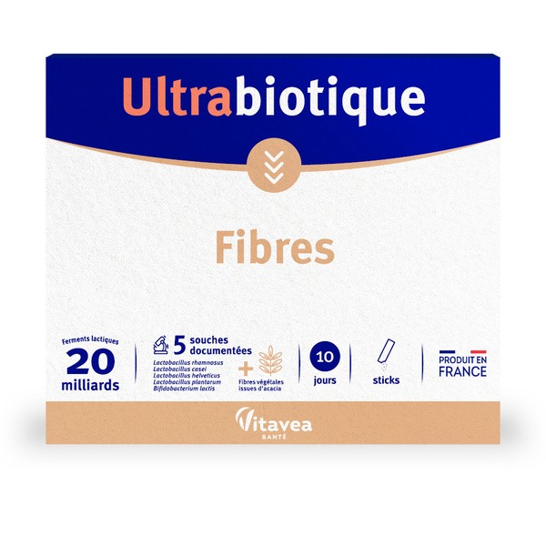 Ultrabiotique fibres poudre sticks