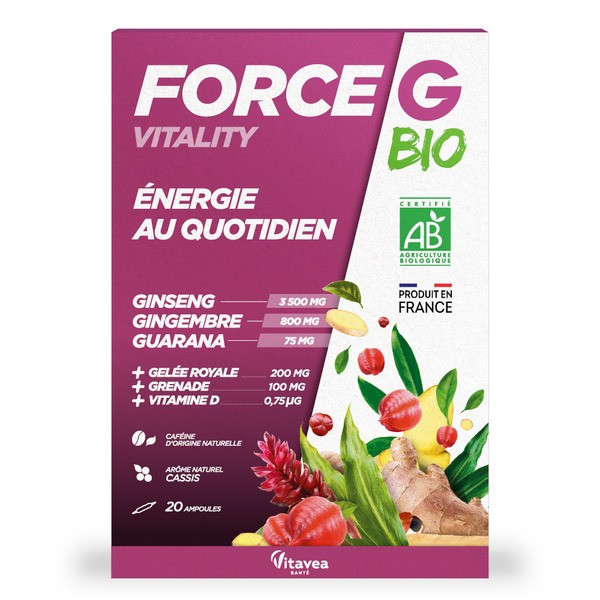 Vitavea Force G Bio Vitality ampoules
