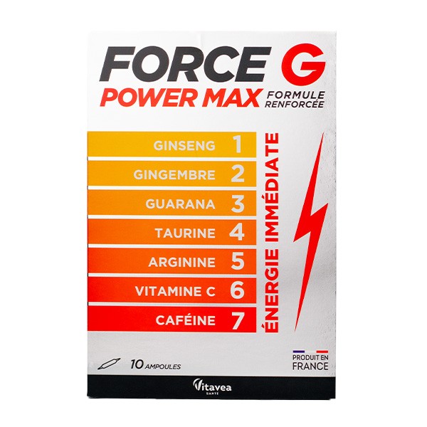 Vitavea Force G Power Max ampoules