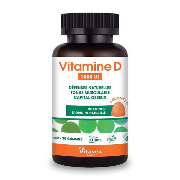 Vitavea Vitamine D 1000 UI gummies