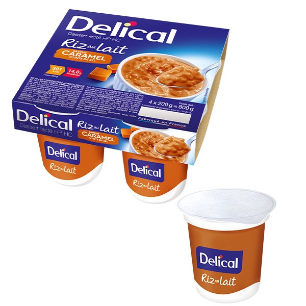 Delical Riz au lait HP HC saveur Caramel pointe de sel