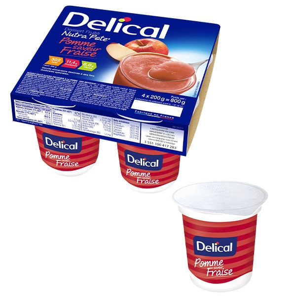 Delical Nutra Pote Pomme fraise