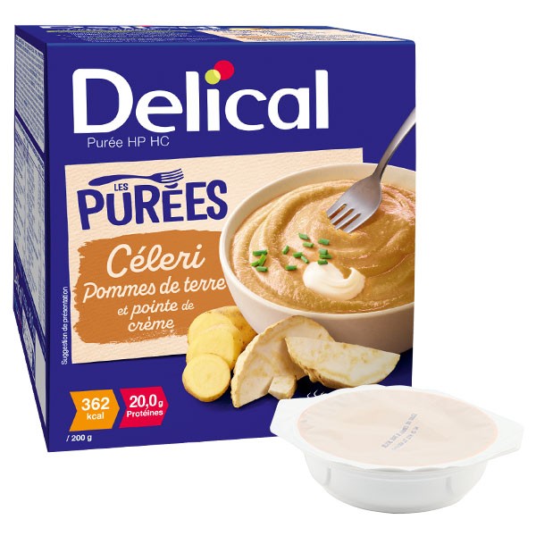 Delical Purée HP/HC Céleri Pommes de terre et pointe de crème