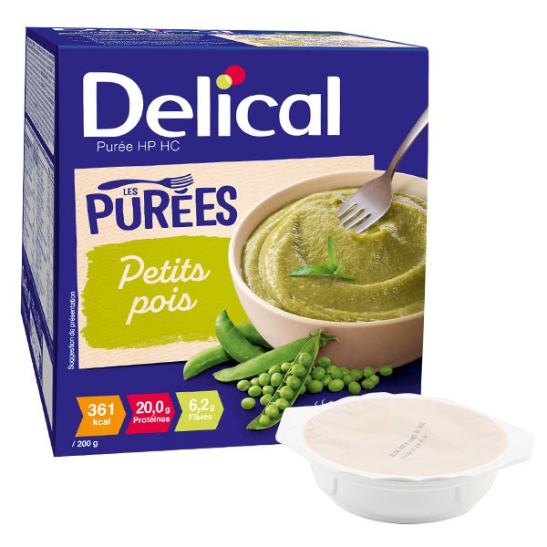 Delical Purée HP/HC Petits pois