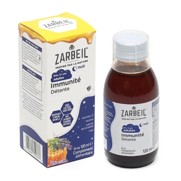 Zarbeil Immunité Détente Nuit sirop