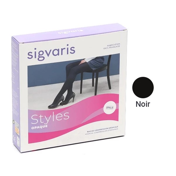 Sigvaris Styles Opaque Bas de contention Femme Classe 2