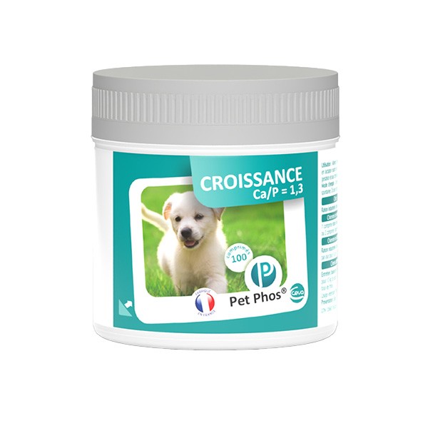 Pet Phos Croissance chien Ca/P=1,3 en comprimés