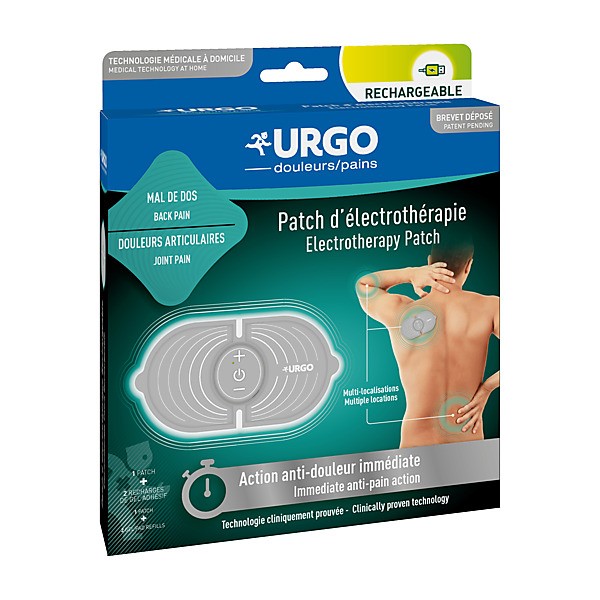 Urgo Patch d’électrothérapie rechargeable