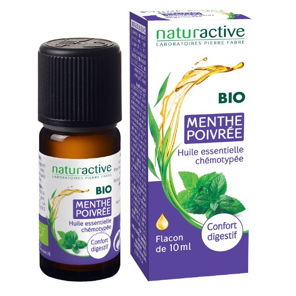 Naturactive huile essentielle de Menthe poivrée Bio