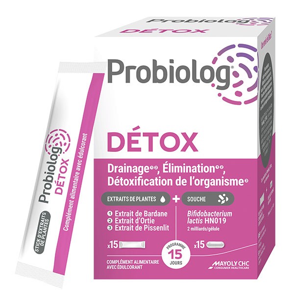 Probiolog Détox sticks + gélules