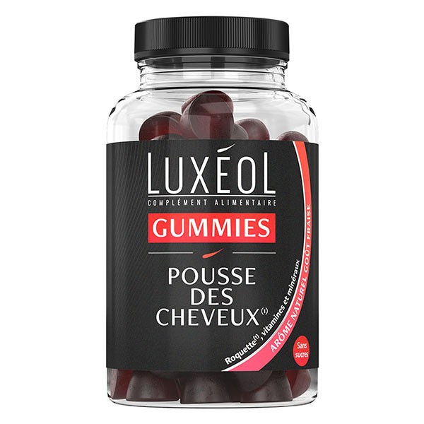 Luxéol Pousse des cheveux gummies