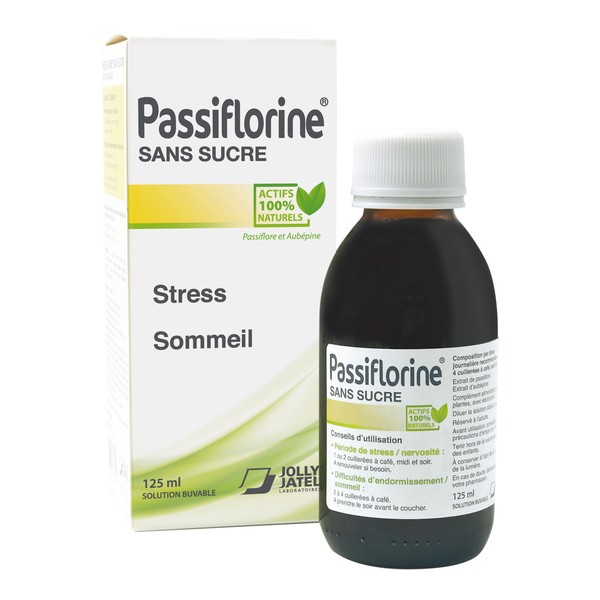 Passiflorine sans sucre solution Buvable