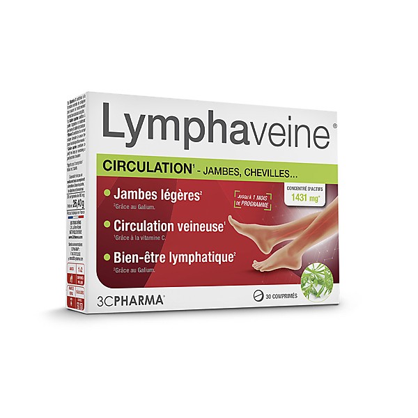 Les 3 Chênes LymphaVeine comprimés