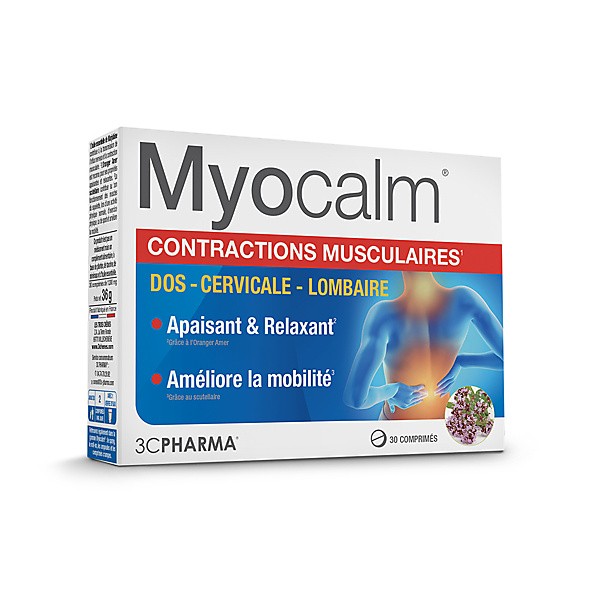 Les 3 Chênes Myocalm comprimés