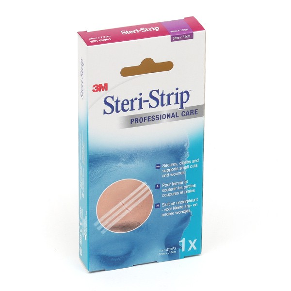 Steri Strip 3M sutures cutanées - Rapprochement des berges de la plaie