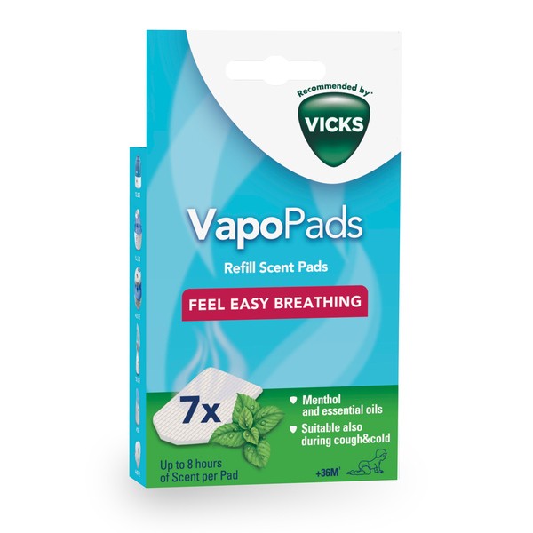 Vicks VapoPads Tablettes pour diffuseur menthol