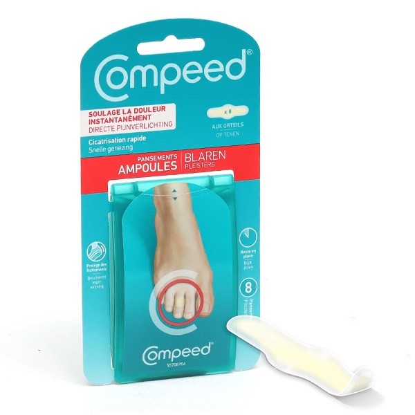 Compeed ampoules pansements orteils