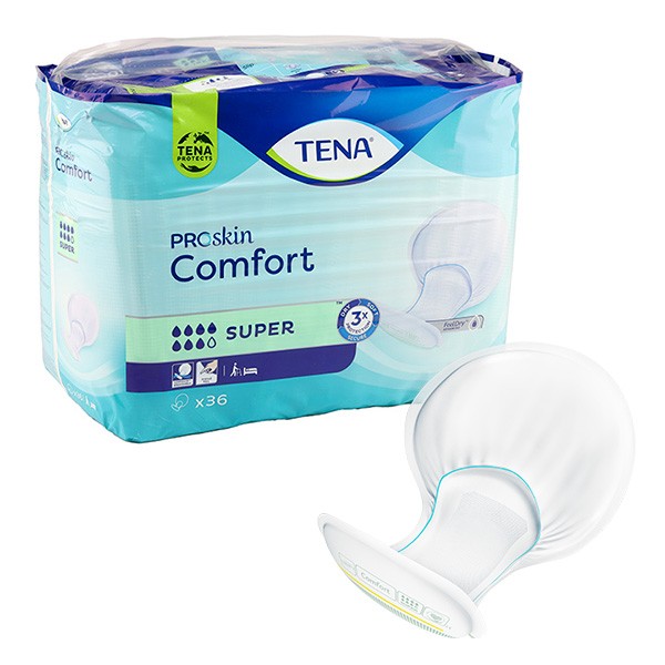 Tena Comfort Proskin protections anatomiques Super