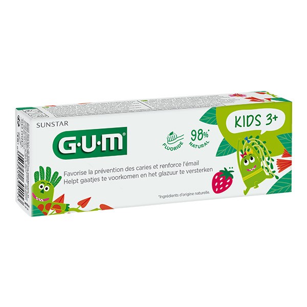 Gum Kids dentifrice fraise