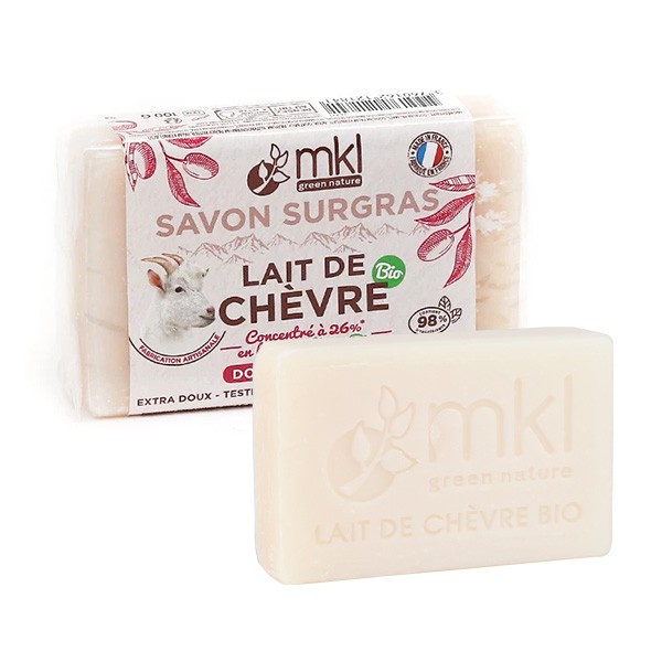 MKL Savon surgras Lait de chèvre bio douceur de lait