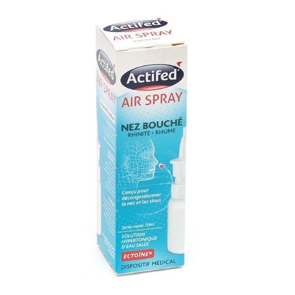 Actifed Air spray nez bouché - Décongestionnant nasal : rhume, sinus