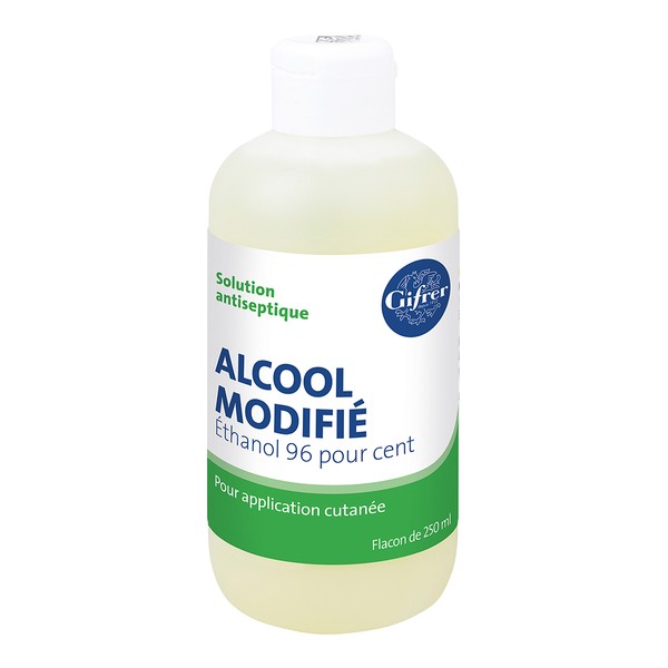 Gifrer alcool modifié à 70 ° solution